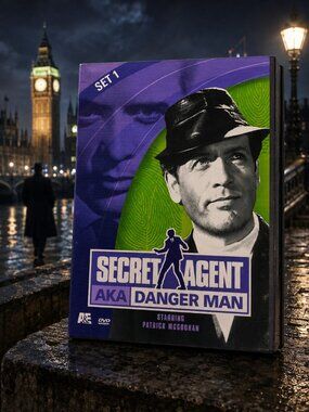 Secret Agent AKA Danger Man Set 1 (2-DVD Set, Region 1) Very Good condition!